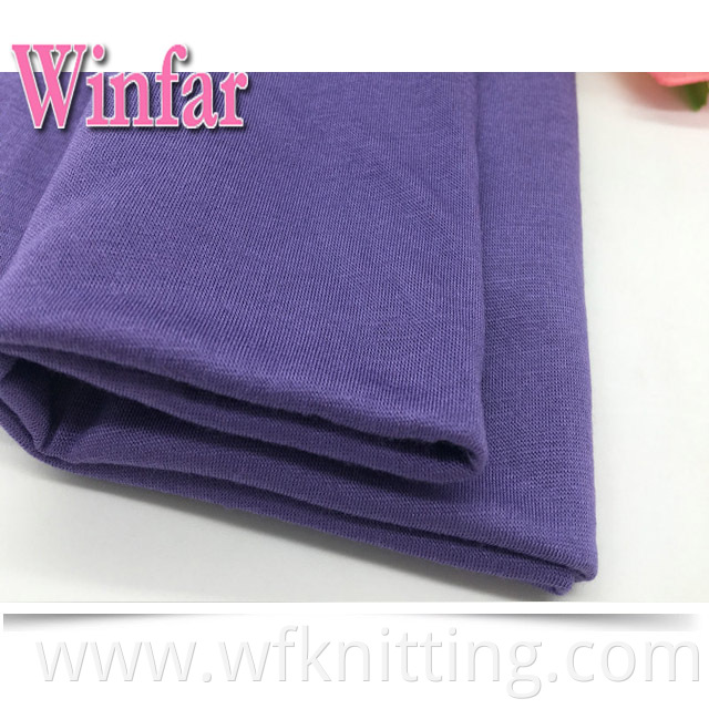 Single Jersey Rayon Spandex Fabric